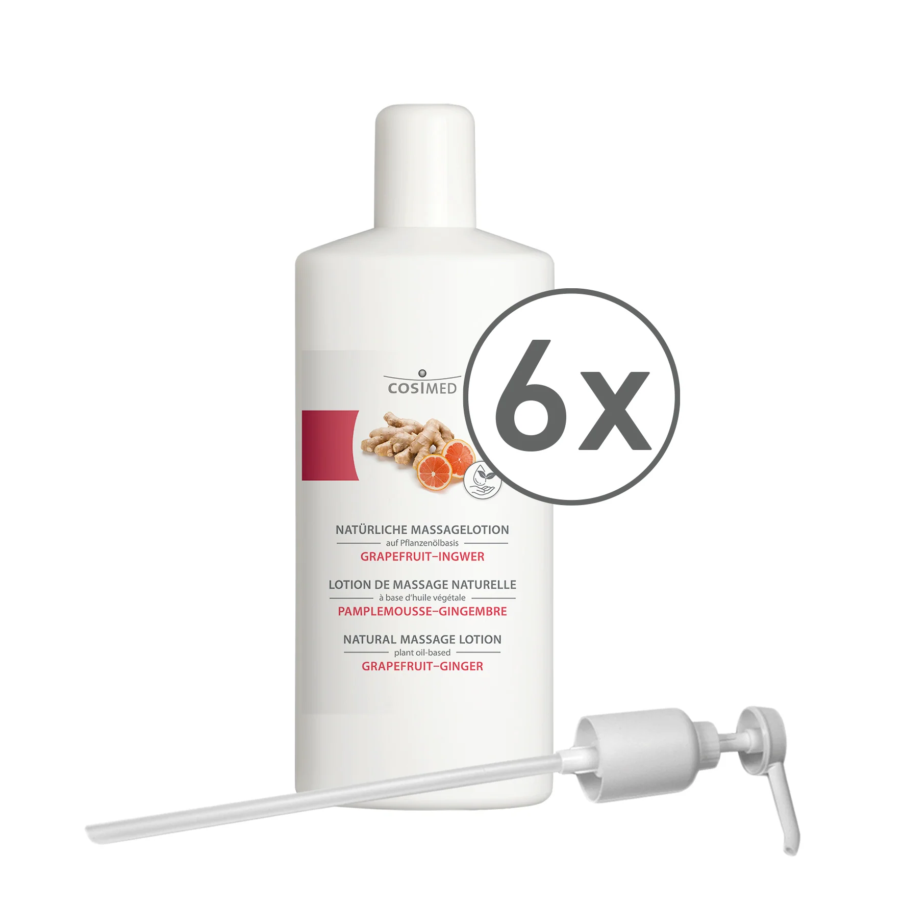 Natürliche Massagelotion Grapefruit-Ingwer, Bild 2